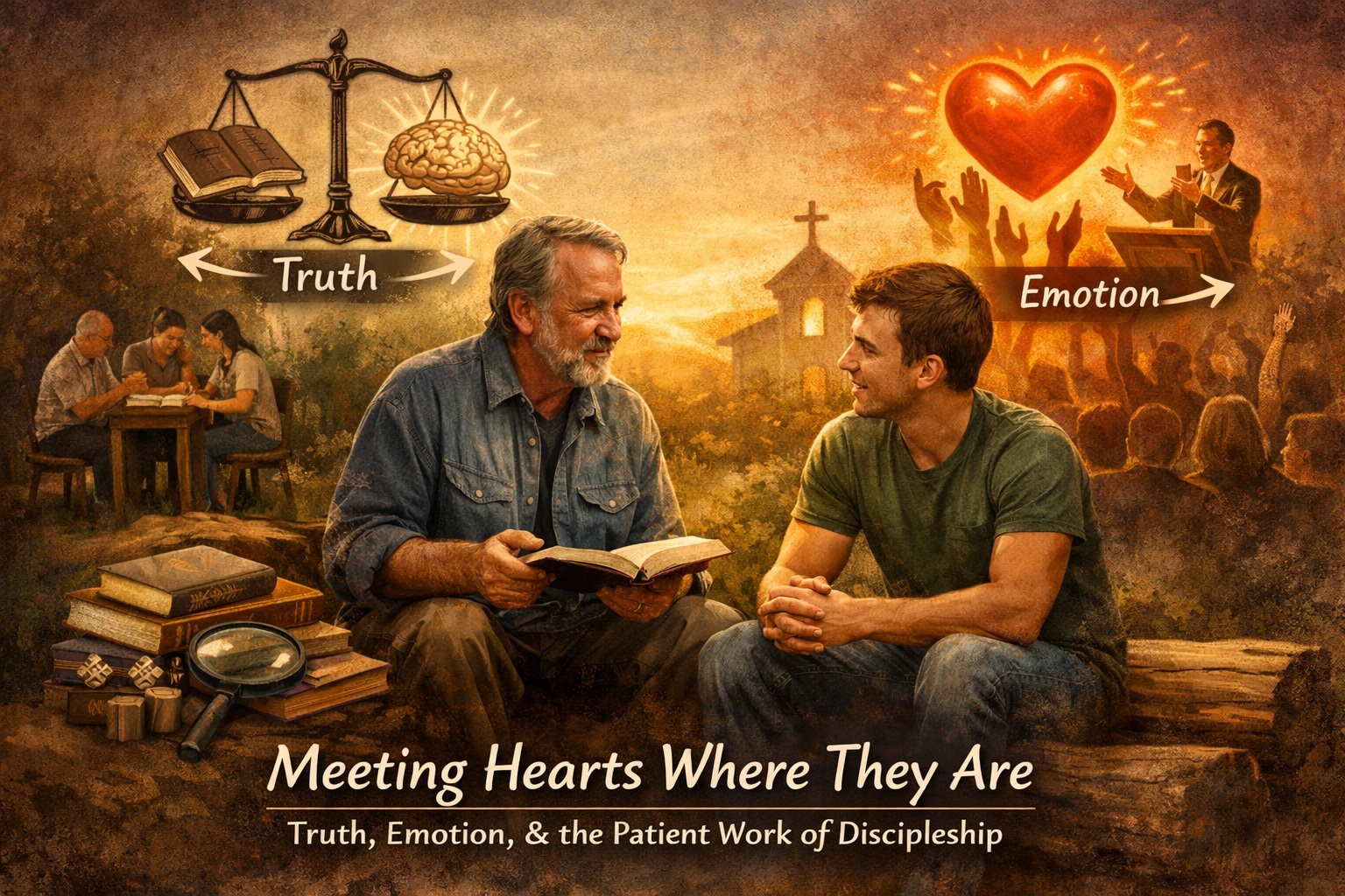 Meeting Hearts Where They Are: Truth, Emotion, and the Patient Work of Discipleship